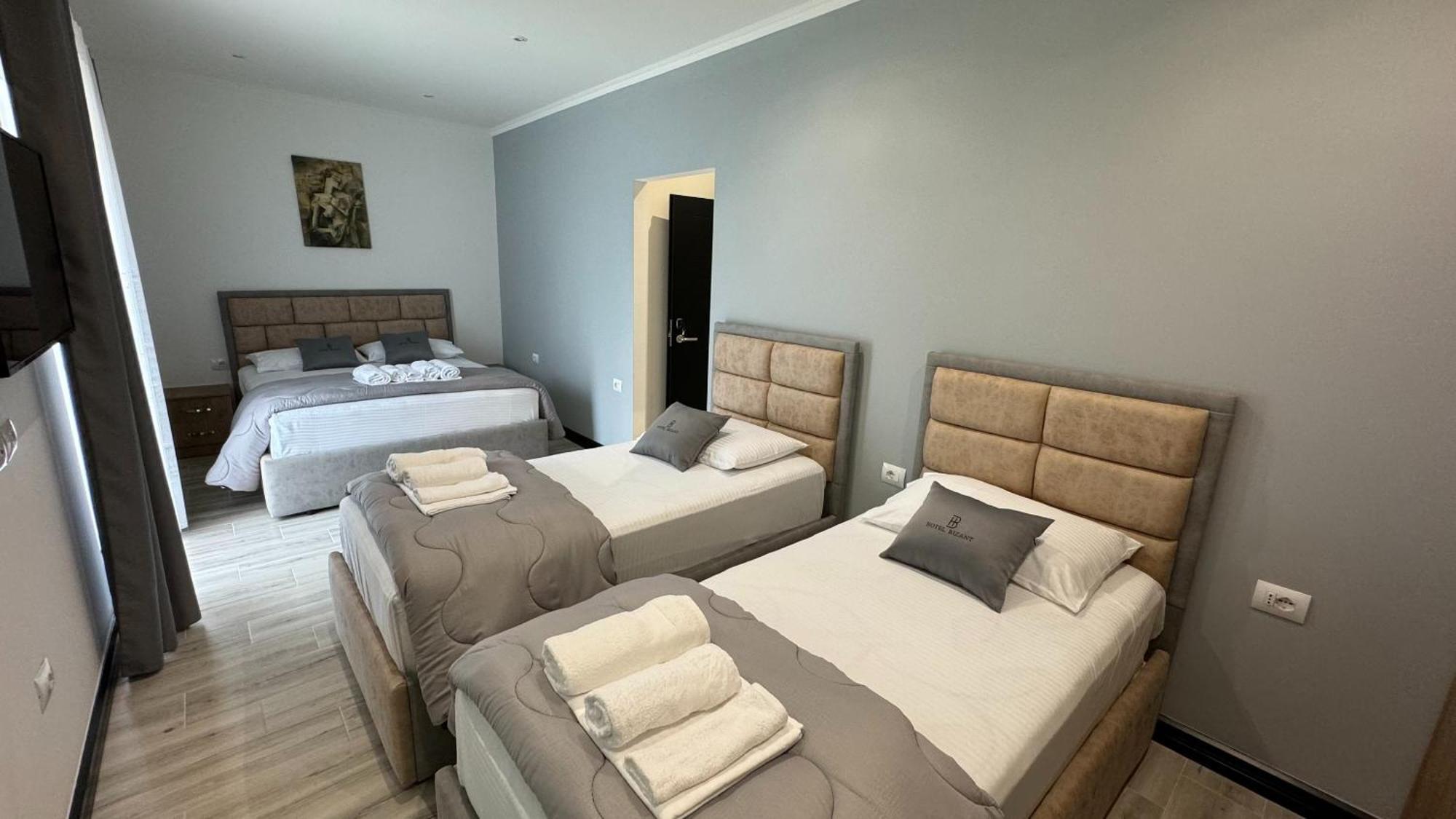 Hotel Bizant Permet Ngoại thất bức ảnh